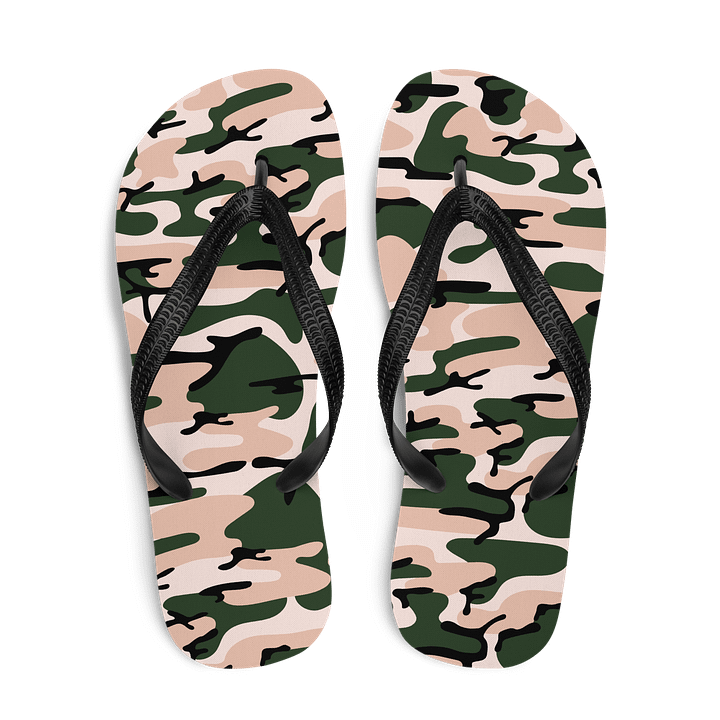Camo Comfort Flip-Flops product image (2)