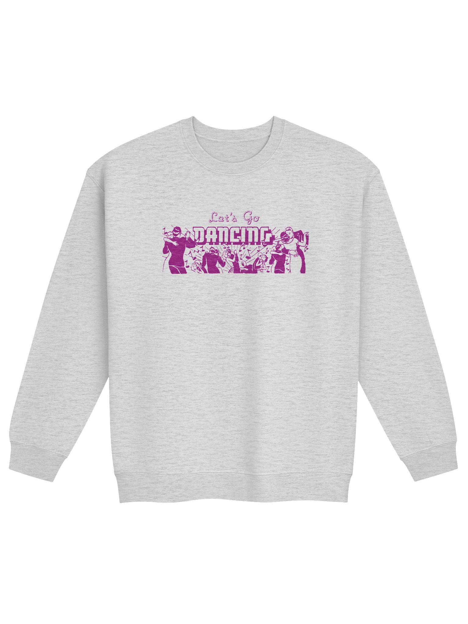 'Let's Go Dancing' Sweatshirt — Light product image (1)