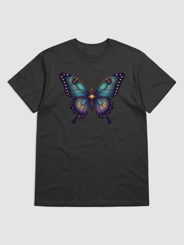 Celestial Butterfly with Third Eye Design - Mystical Boho Art product image (2)