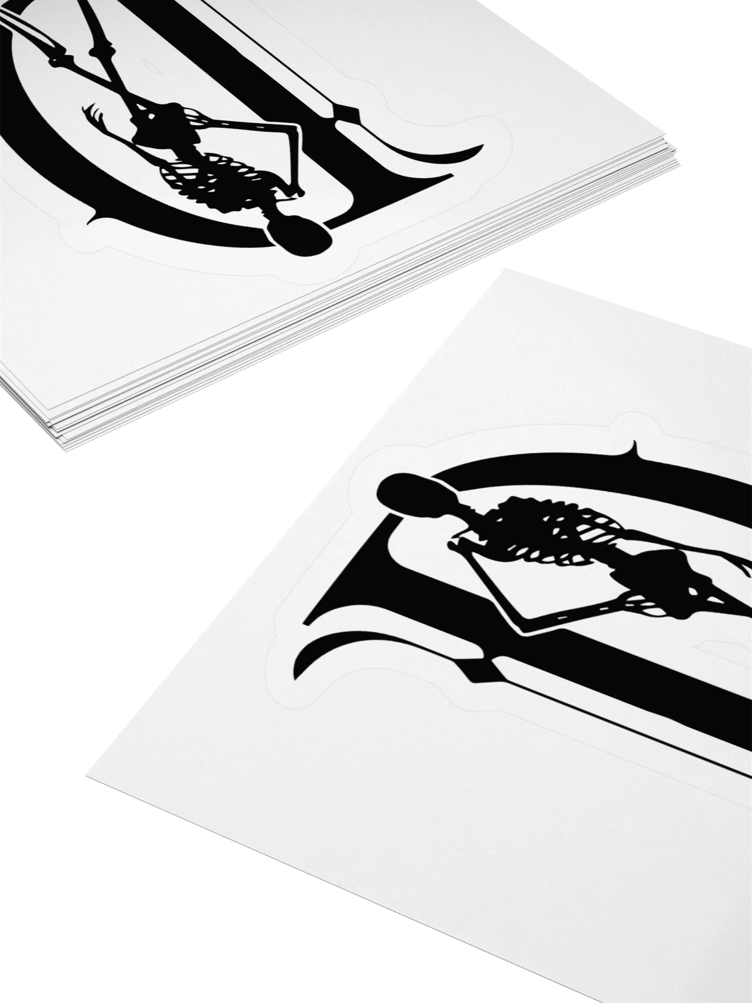 Deathstetics D Kiss Cut Stickers product image (11)