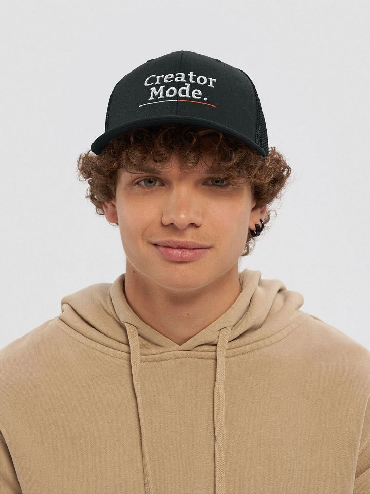 Creator Mode Hat product image (1)