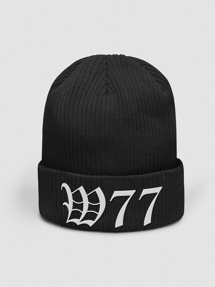 W77 Beechfield Organic Ribbed Beanie product image (7)