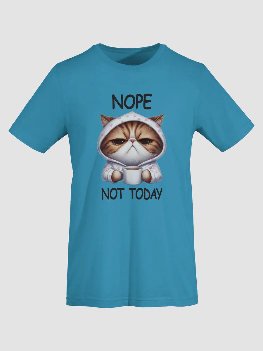 Nope, Not Today - Cozy Grumpy Cat Coffee T-Shirt product image (48)