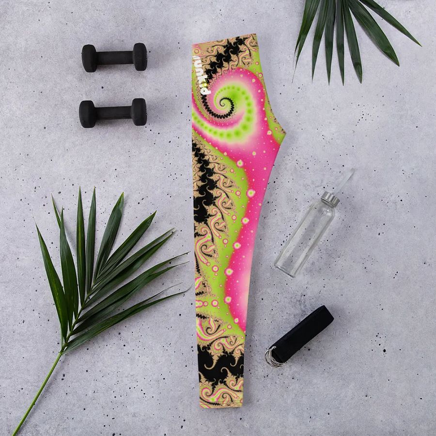 Fractal Leggings - Strawberry Spill product image (4)