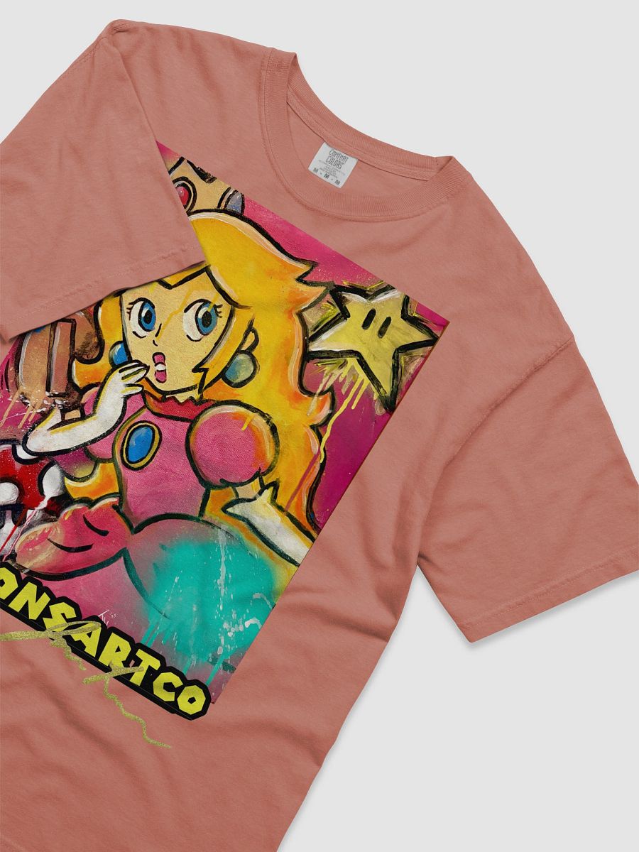 Peach Graffiti Soft Cotton Tee product image (3)