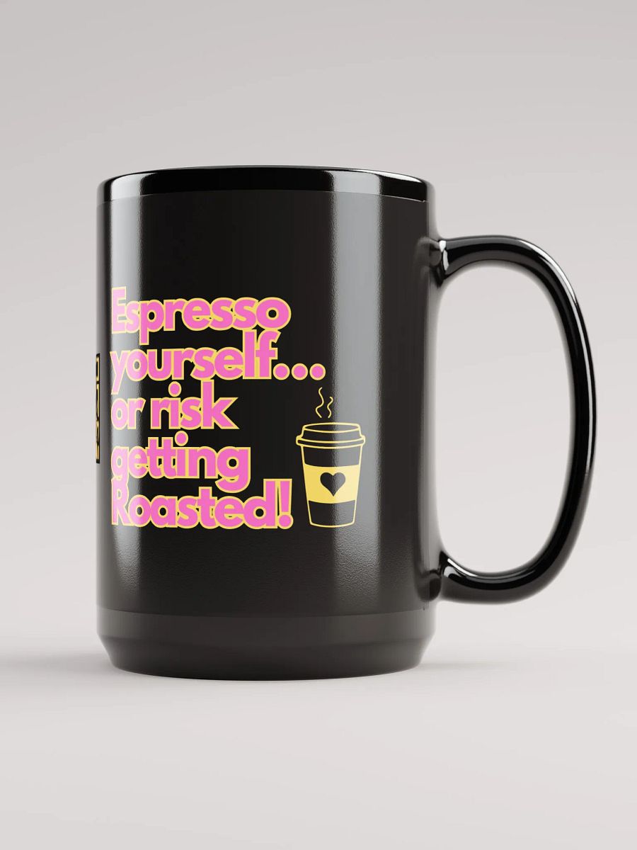 Cellar 8T Coffee - Roasted - Gloss Black Mug product image (1)