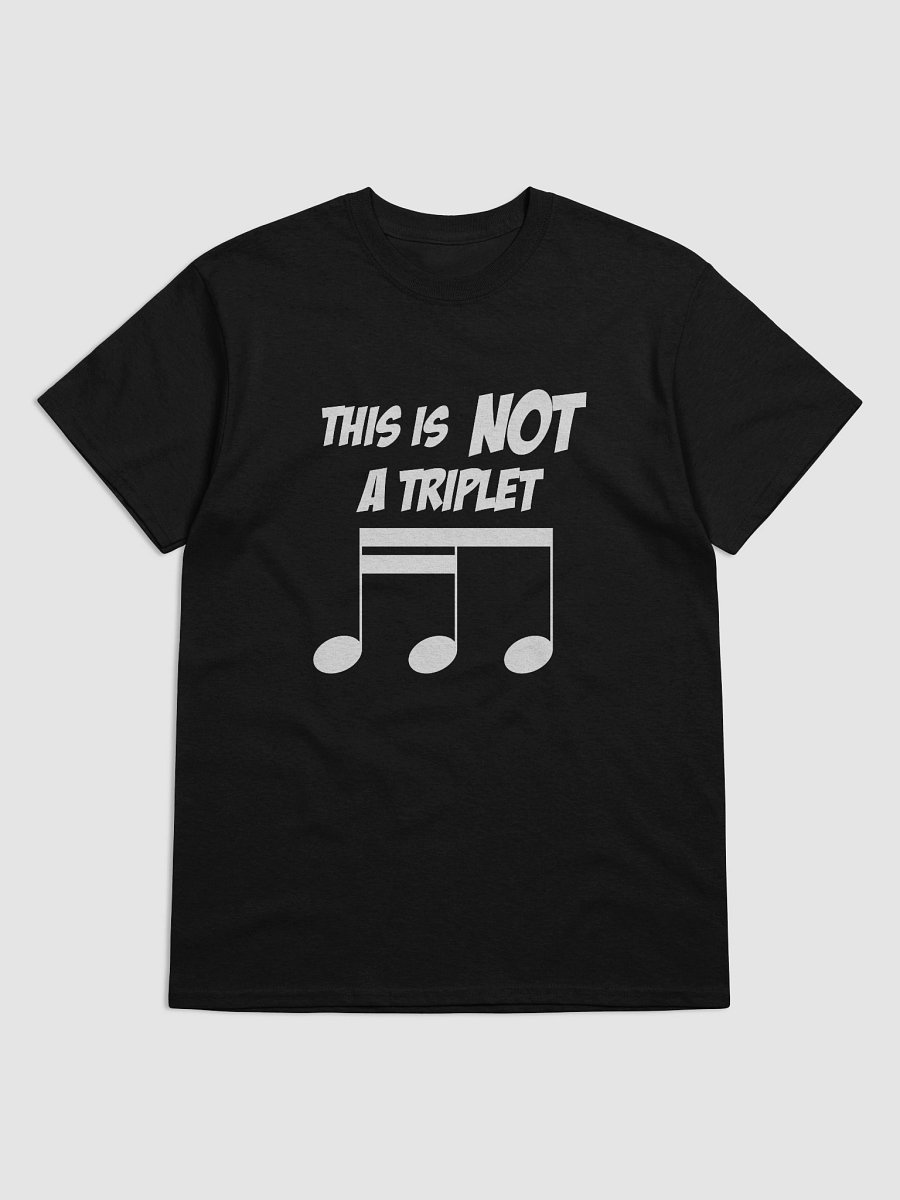 Triplet t-shirt (white text) product image (52)
