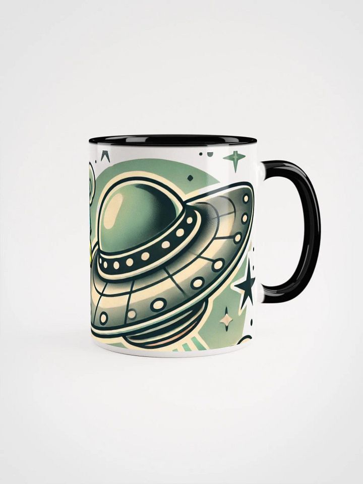 Retro UFO Ceramic Mug product image (1)