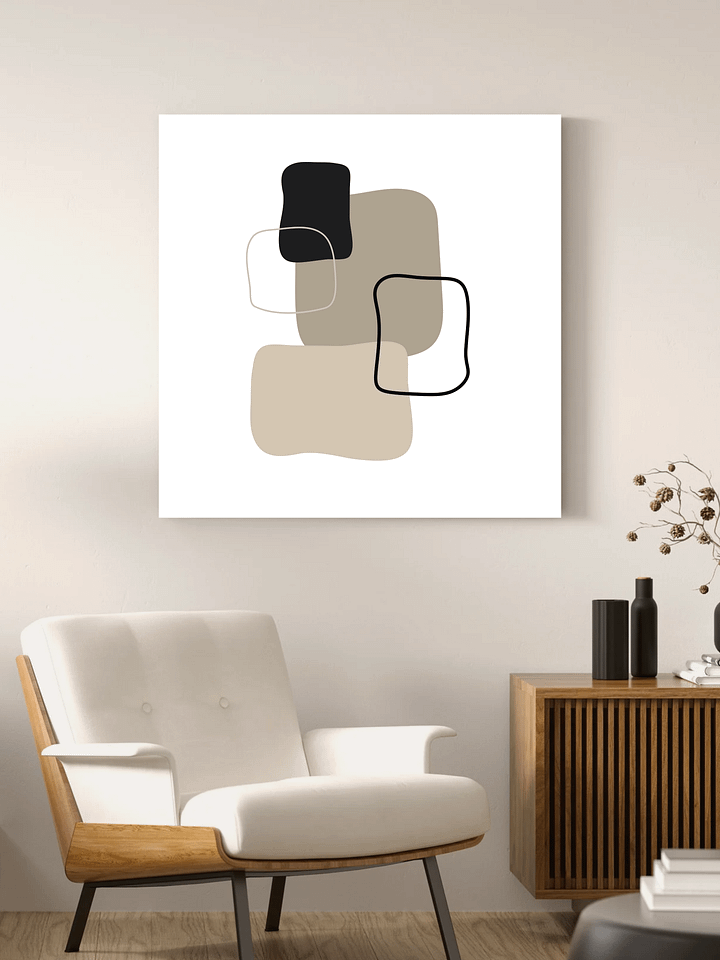 Organic Shapes Matte Poster (frame not included) product image (2)