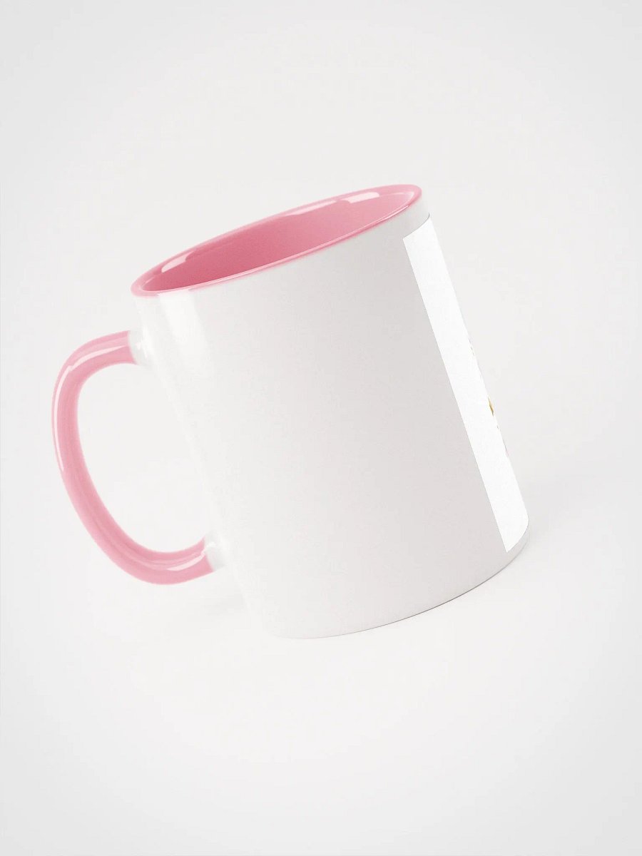 Ceramic Mug with Color Inside ( golden unicorn) product image (3)