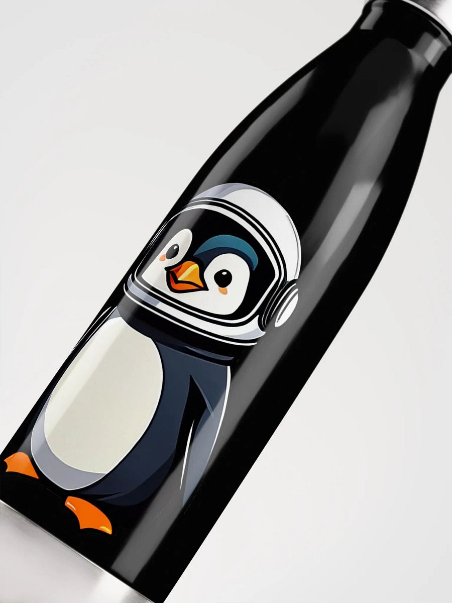 Cosmic Penguin Stainless Steel Water Bottle product image (5)