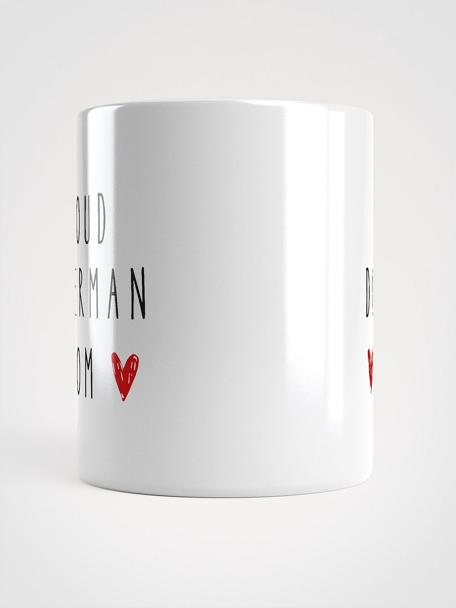 Proud Doberman Mom, white mug product image (14)