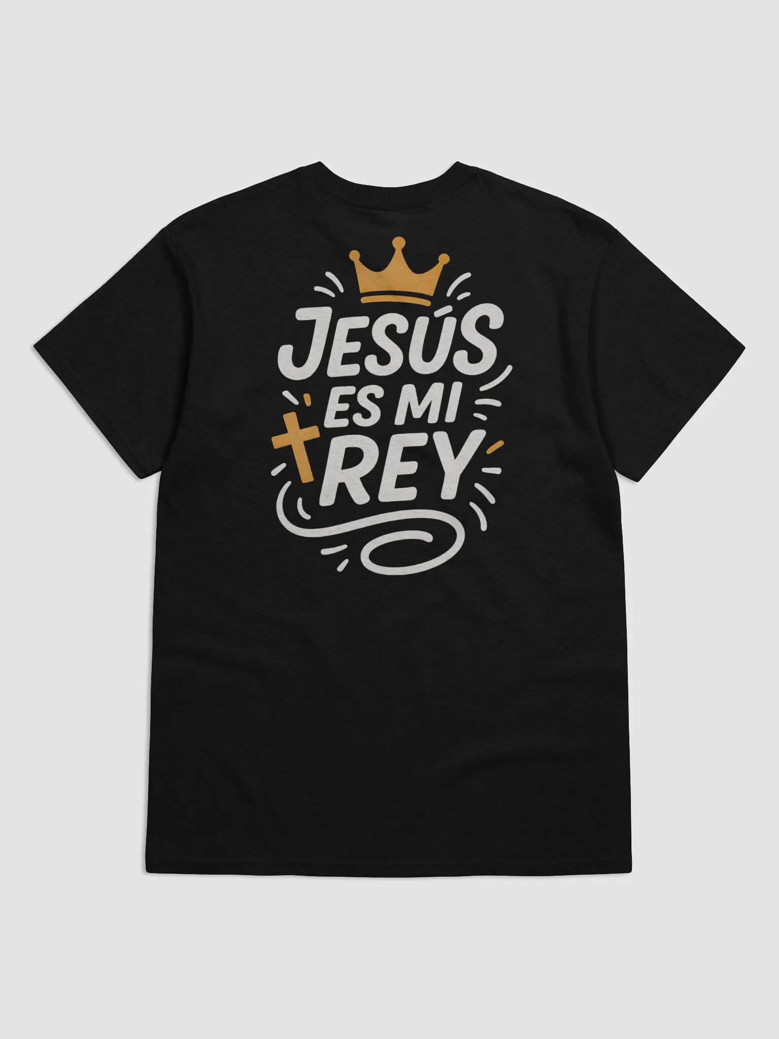 Camiseta Unisex Manga Corta | Jesús es mi Rey product image (6)