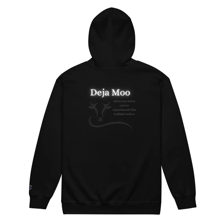 Deja Moo Unisex Zip Hoodie product image (9)
