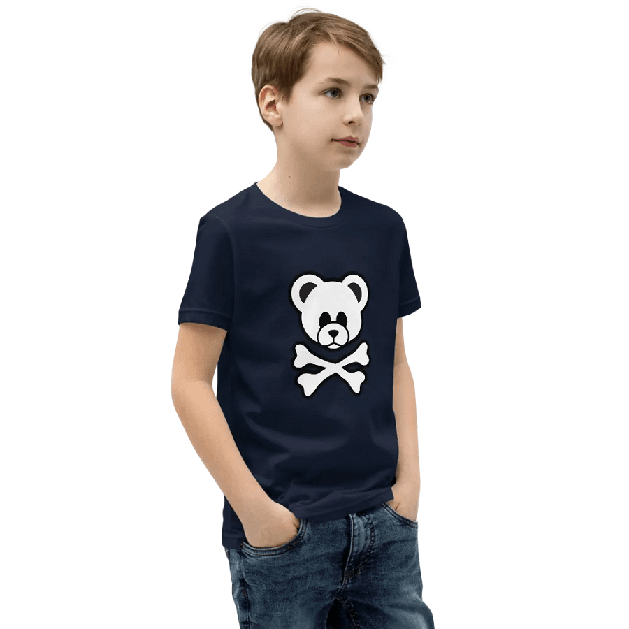 Playful Deady Bear Youth T-Shirt product image (39)