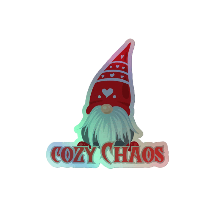 Cozy Chaos Xmas Sticker product image (2)