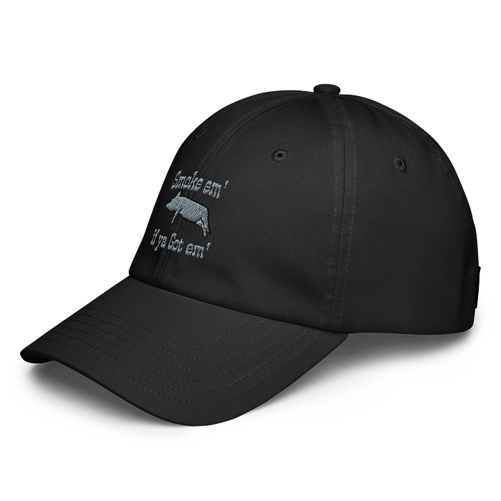 Smokey Pig BBQ Silhouette Dad Hat product image (7)