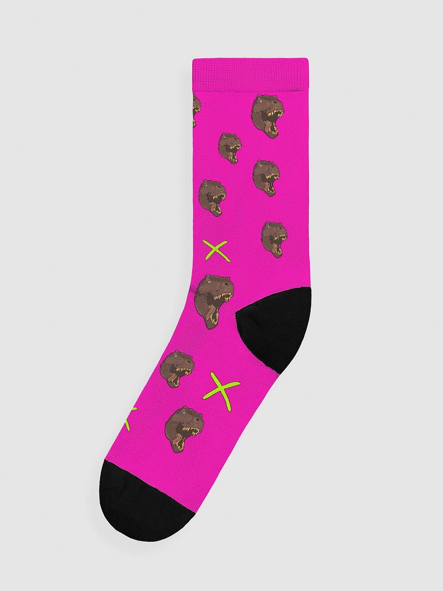 T-rex Ah- Necessities Crew Socks product image (4)