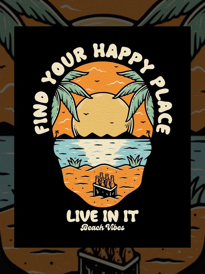 find your happy place - live in it product image (1)