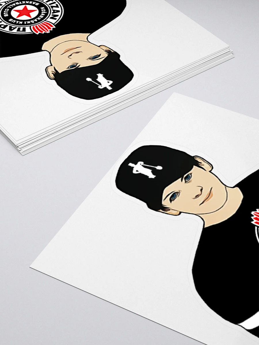 Grobari Čikago KK Partizan Kiss Cut Stickers product image (4)