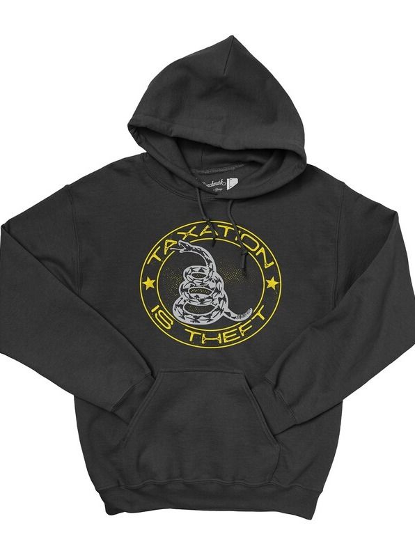 Taxation is Theft Gadsden flag Tri-Blend T-Shirt or Hoodie product image (2)