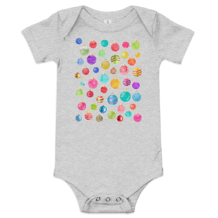 Christmas Ornament Baby Bodysuit product image (2)