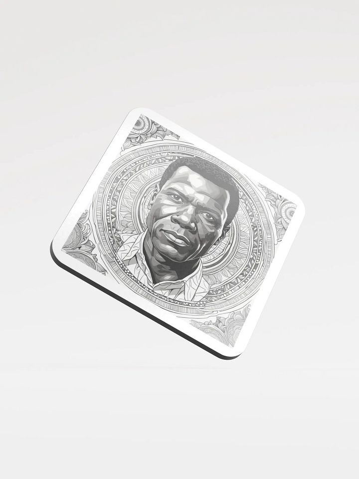 Ornate Man Cork Coaster product image (1)