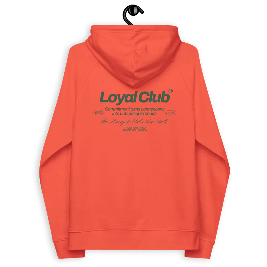 Loyal Club Unisex Eco Raglan Hoodie product image (9)