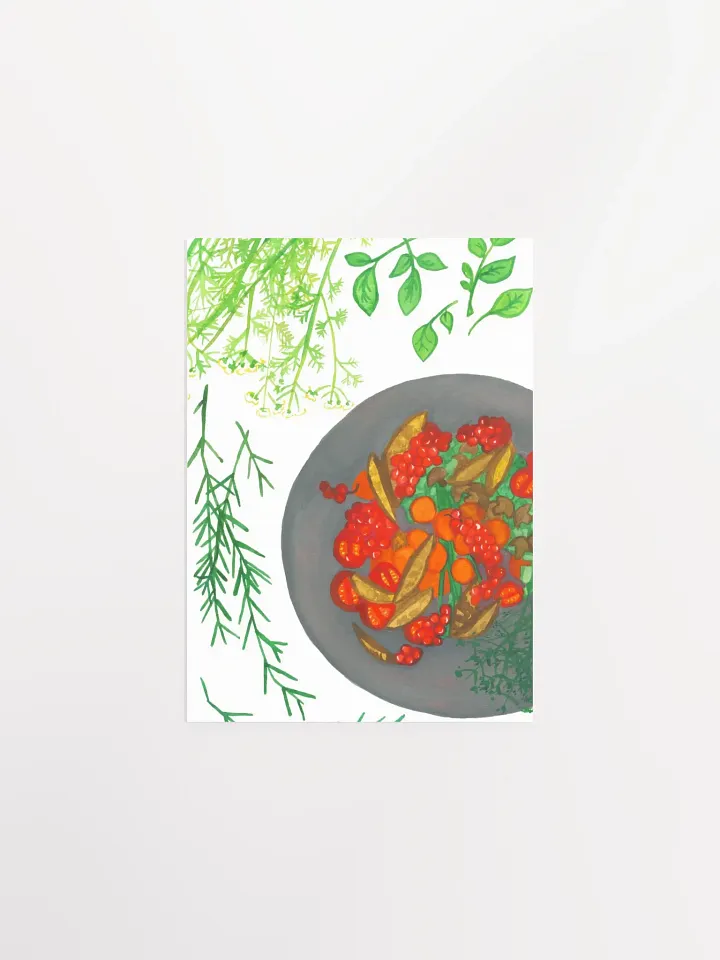 Simple Plate Art Print product image (3)