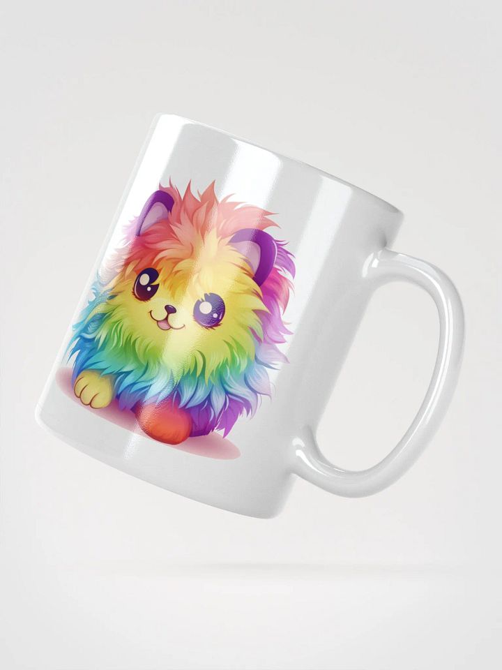 Fuzzy Ball of Love in a Rainbow of Colors Mug product image (2)
