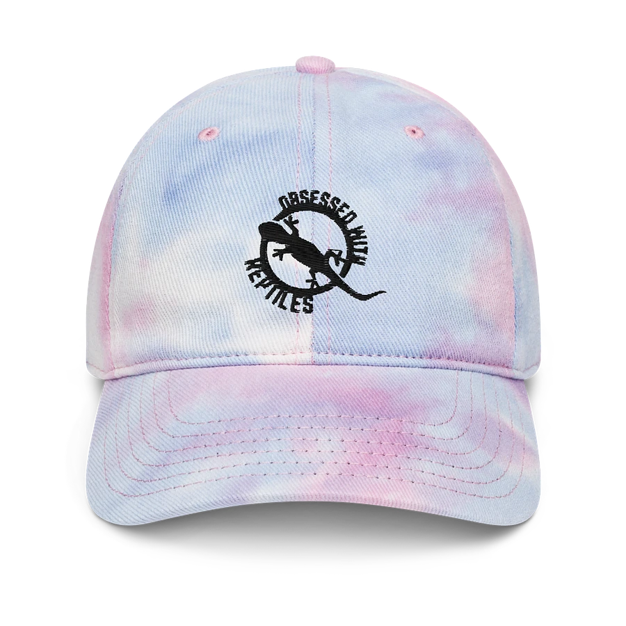 Obsessed With Reptile Tie Dye Dad Hat product image (11)