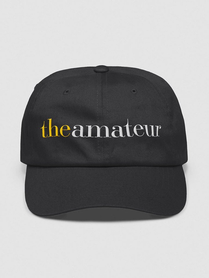The Amateur Classic Black Cap product image (1)