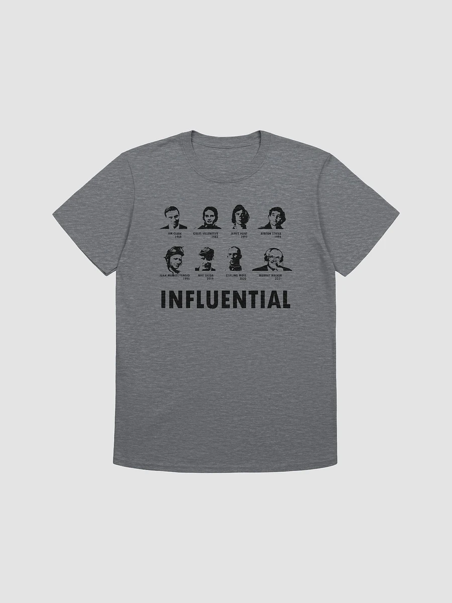 Influential F1 Drivers - Tshirt product image (1)