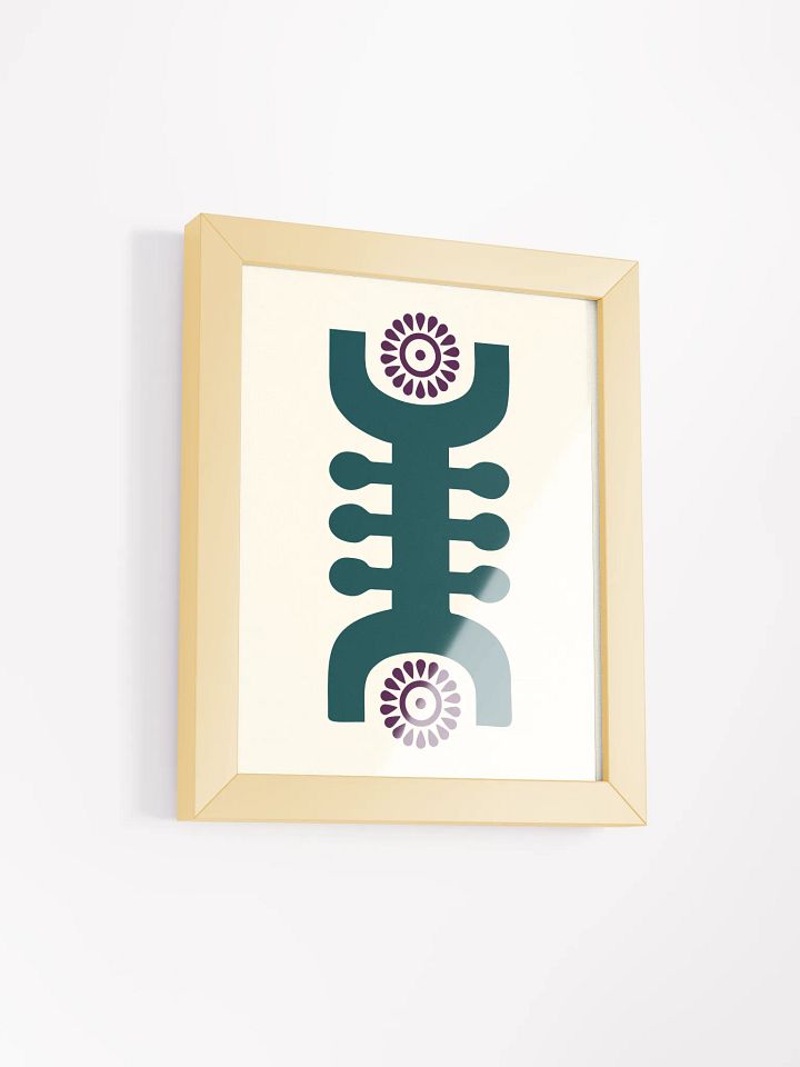 Sheltered Flame Poster (Framed) product image (2)