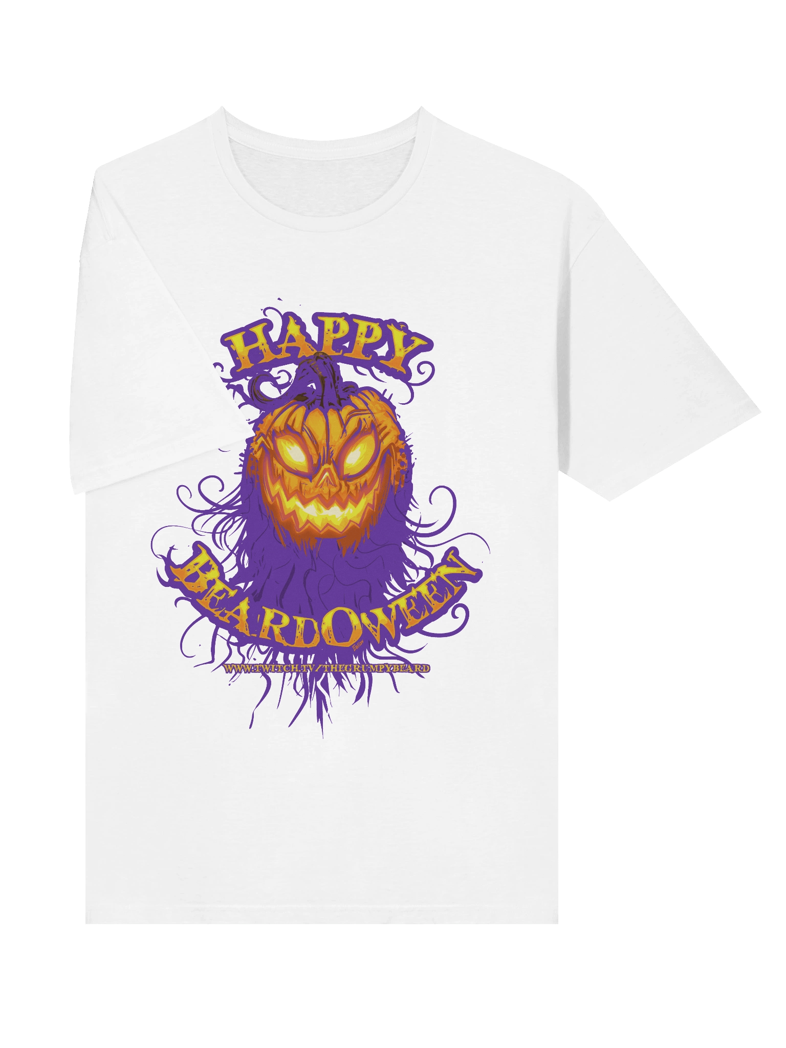 Happy BeardOween pumpkin - T-Shirt - Unisex Softstyle product image (73)