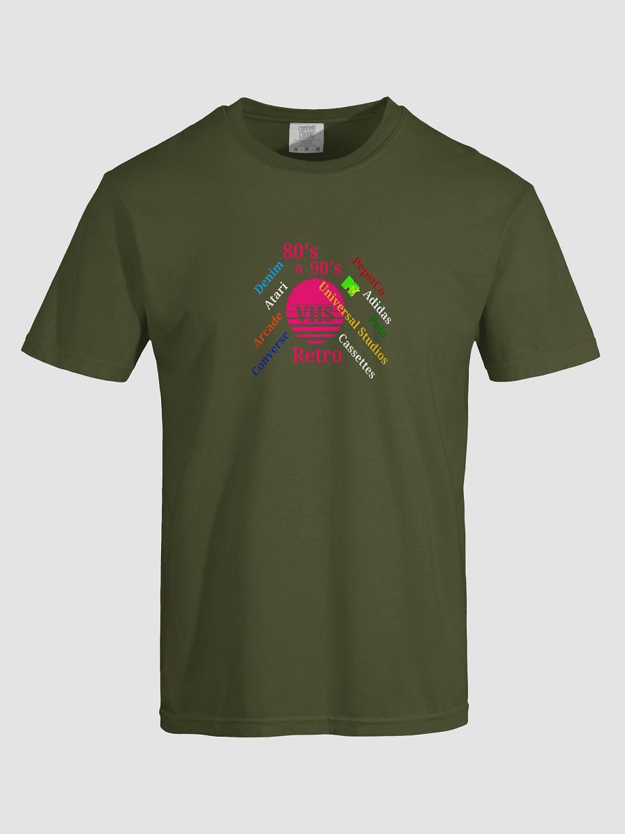 Retro Nostalgia VHS Circle T-Shirt product image (5)
