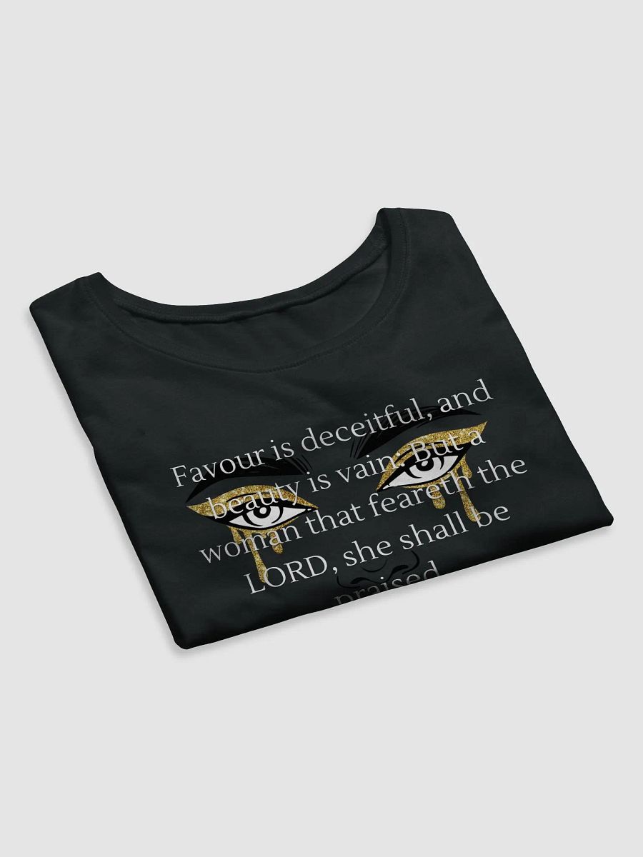 Beauty in Faith (Gold Face Crop Tee) product image (11)