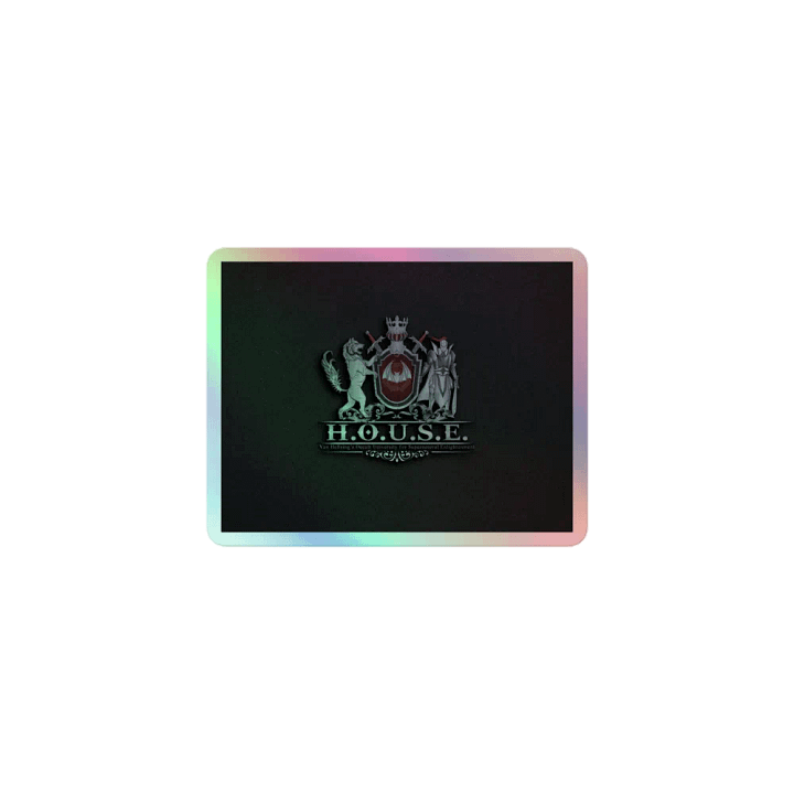HOUSE logo sticker product image (1)