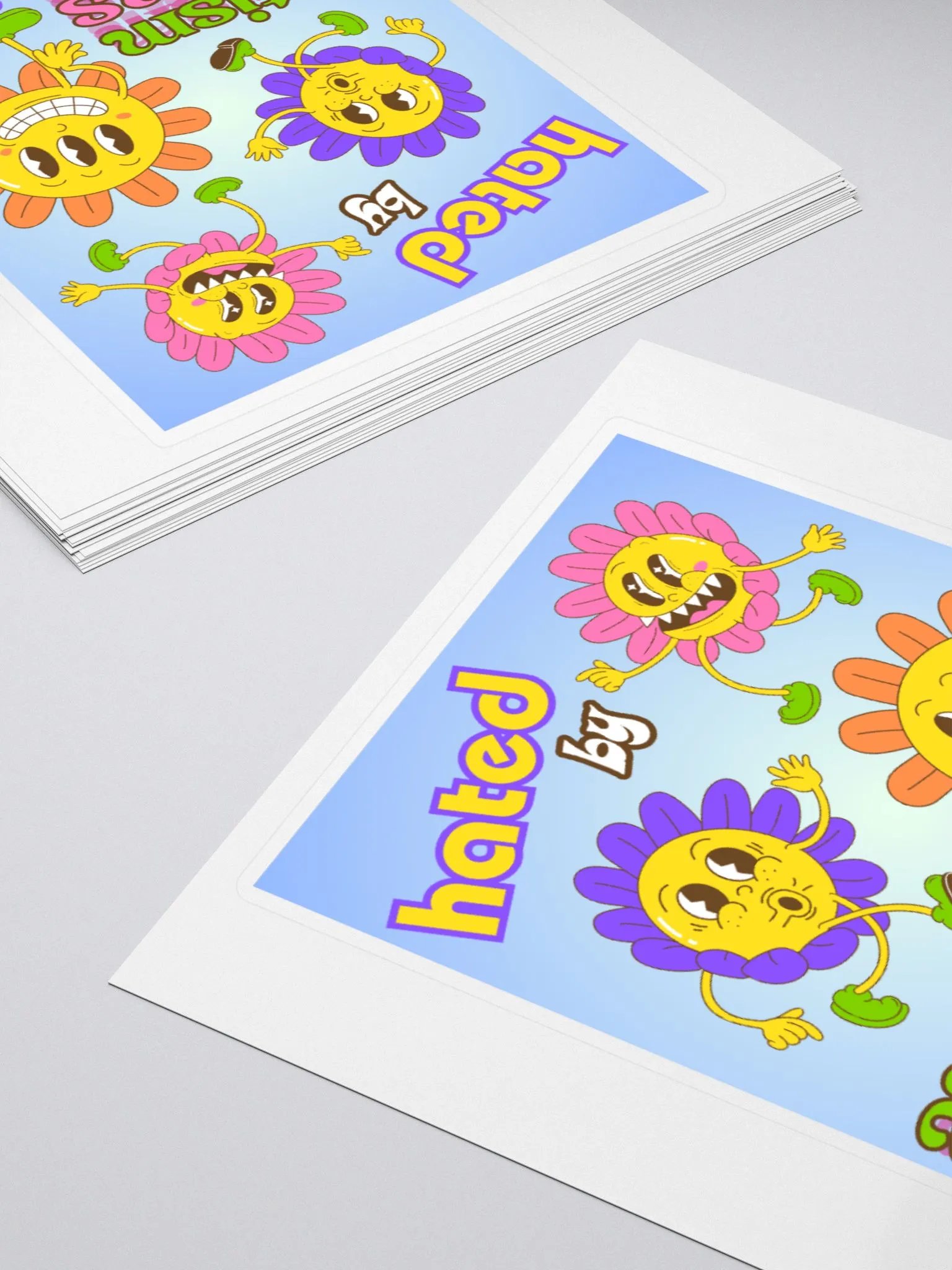 HATED BY AUTISM MOMS kiss-cut sticker product image (12)