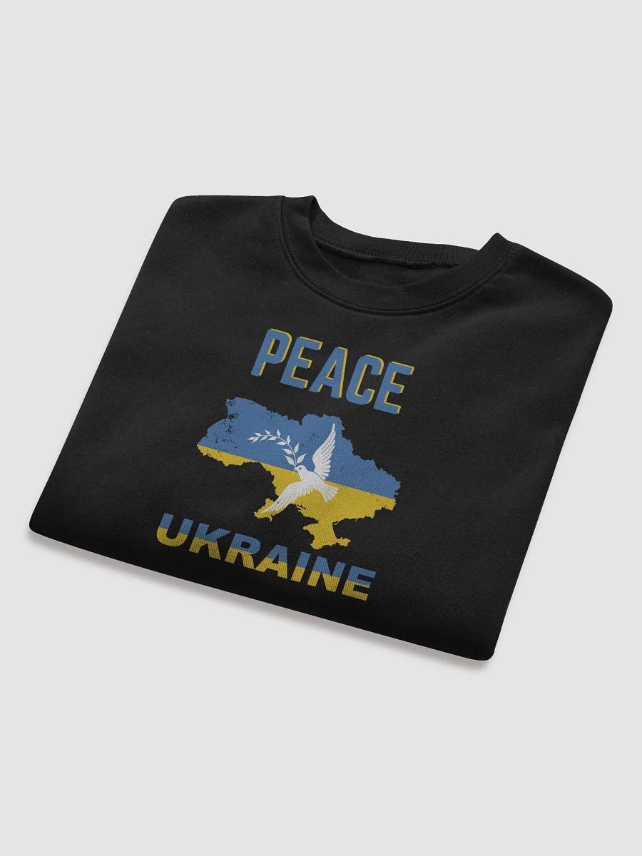 Peace in Ukraine - Dove of Peace Crop Sweatshirt product image (8)