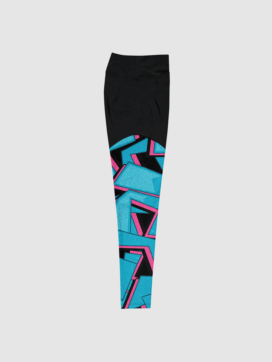 Wyld Megzie Leggings w/ Pocket (blue) product image (4)