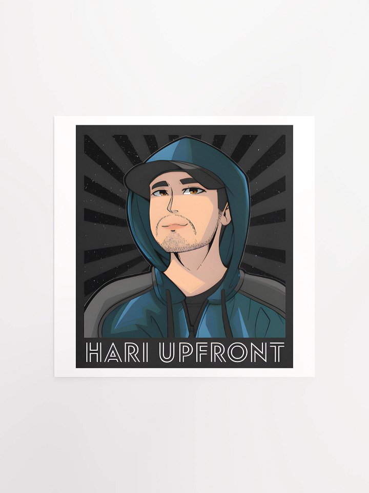 Hari Upfront Graphic Self-Portrait Poster product image (2)