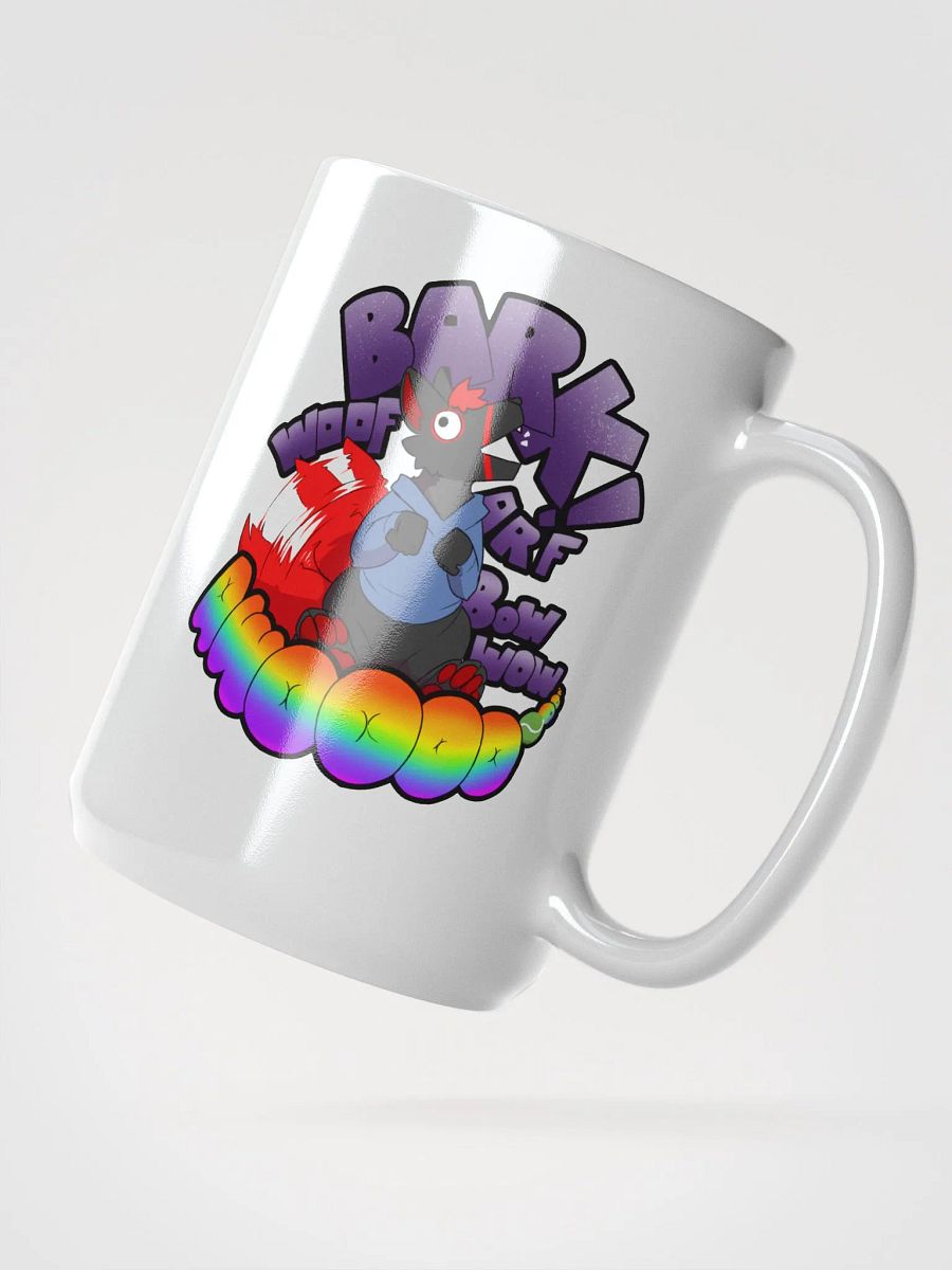 Barking White Glossy Mug product image (2)