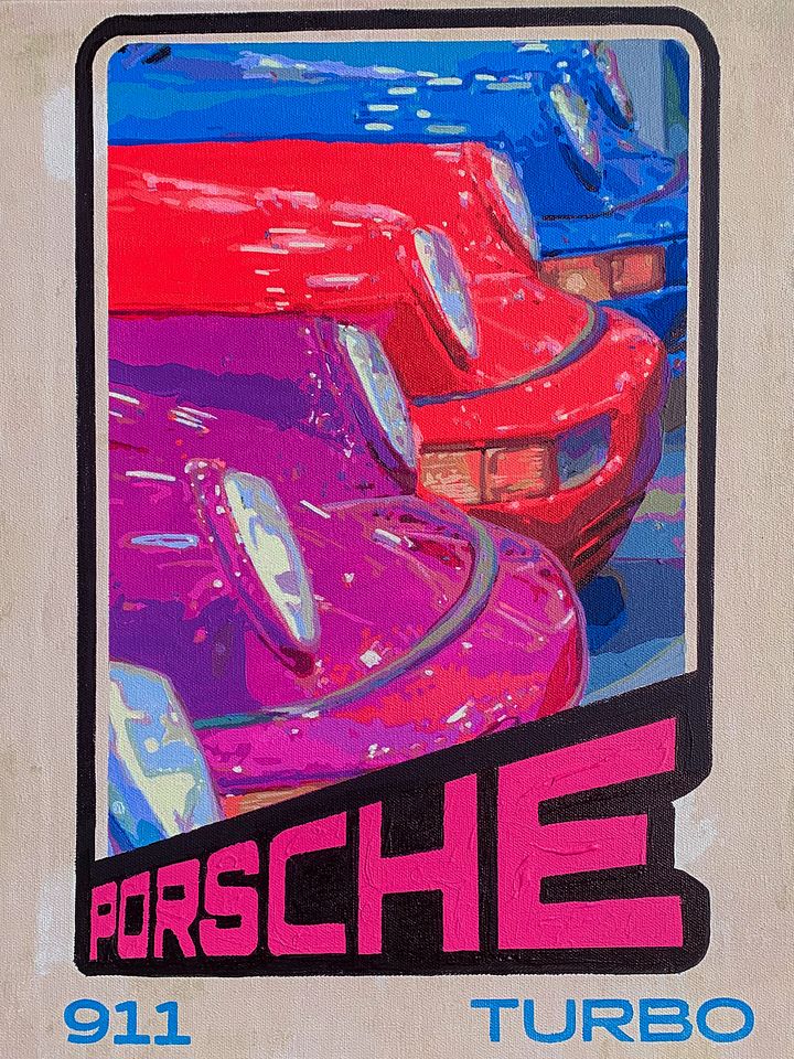 Porsche 911 Turbo Canvas Print product image (3)