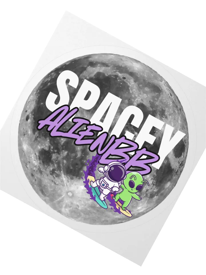Surfin' Spacey Stickie product image (2)