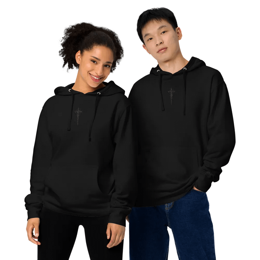 Black Crusifix Basic Hoodie product image (7)