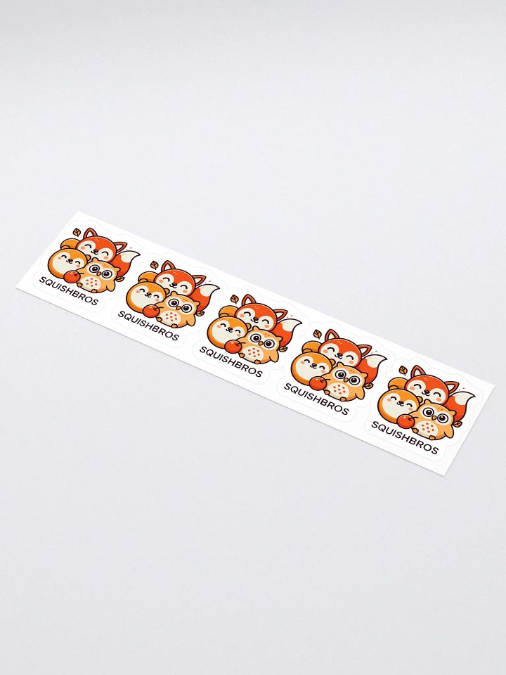 SquishBros Kiss Cut Stickers (Set of 5) product image (1)