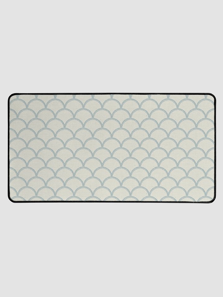 Cosmic Bloom Scallops Desk Mat product image (1)