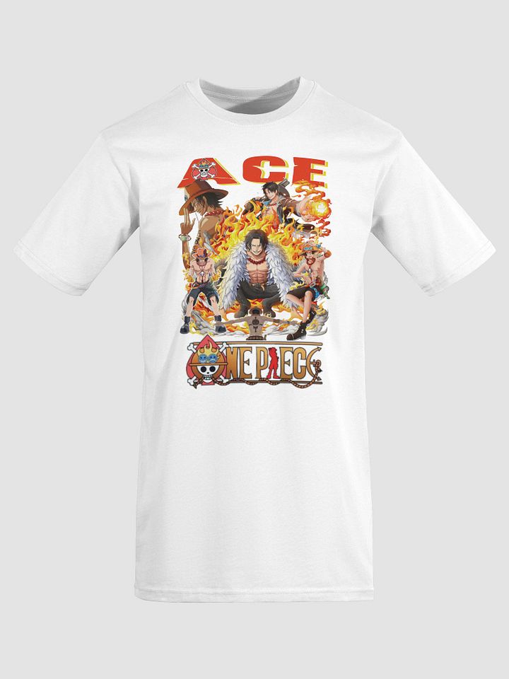 Flaming Ace One Piece Men's Tee product image (46)