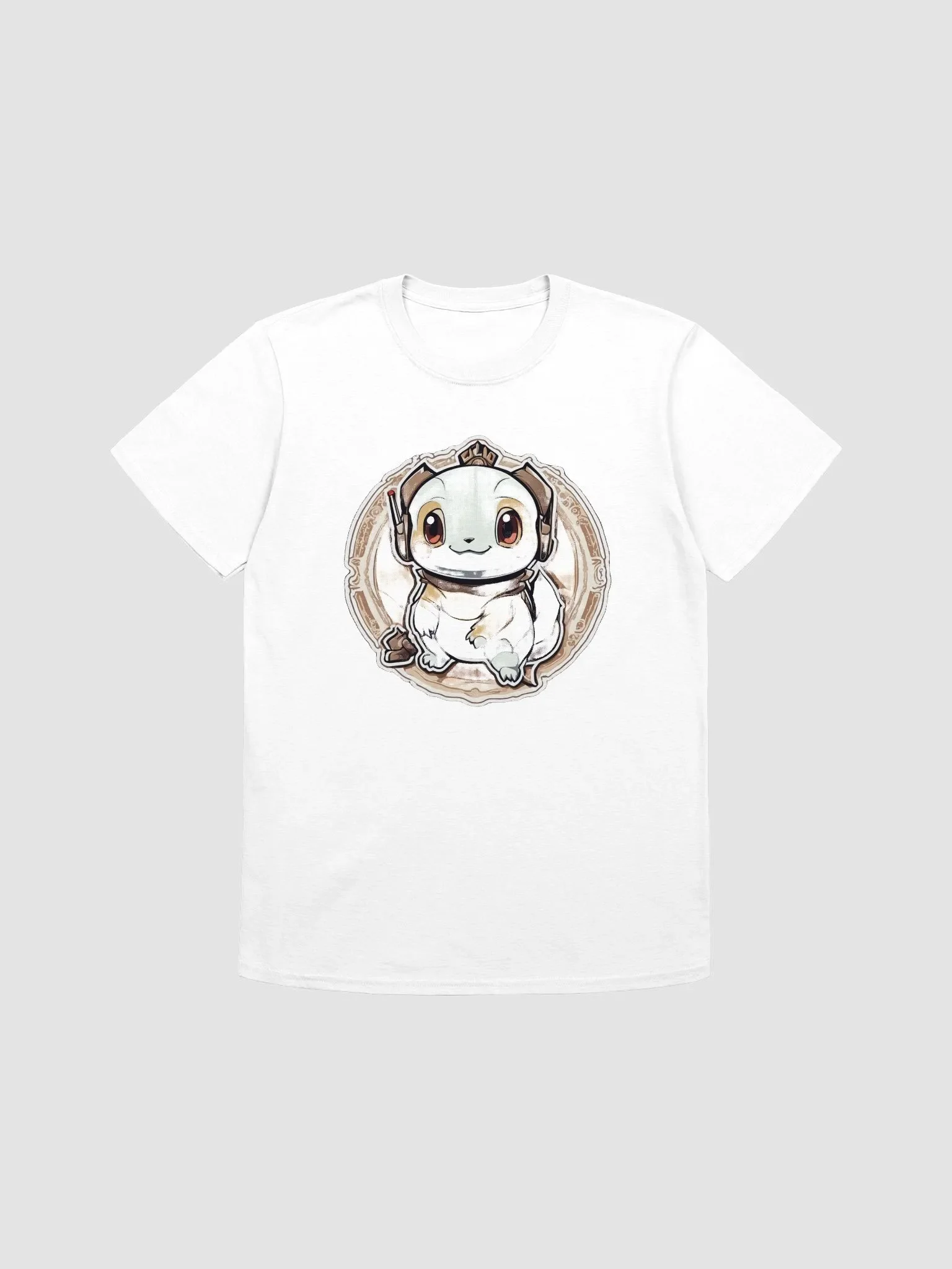 T-shirt avec un joli furet de dessin animé / T-shirt with a cute cartoon ferret product image (1)